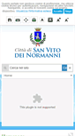 Mobile Screenshot of comune.sanvitodeinormanni.br.it